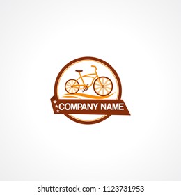 bike logo vector, icon, element, and template