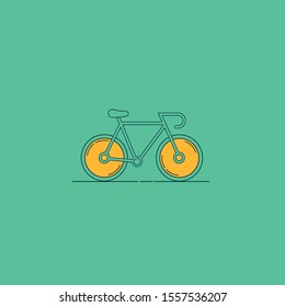 bike logo vector illustration icon design