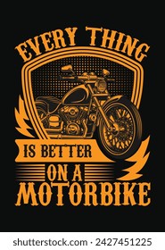 bike lover T-Shirt design , bike T shirt designs , motorcycle vector 
 vintage style , t-shirt design for motorcycle lovers
