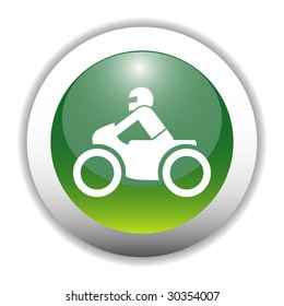 Bike Man Sign Button