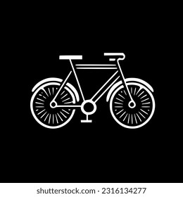 Bike - Minimalist and Flat Logo - Vector illustration