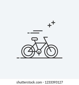 Bike Modern Simple UI Vector Icon