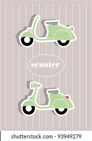bike motorcycle motor scooter two wheels