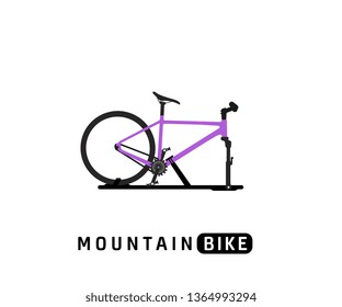 Bike on roof rack