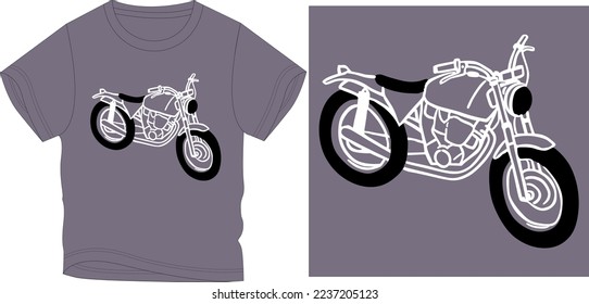 bike outline
t shirt graphic design vector illustration digital file
