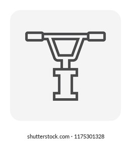 Bike part and equipment icon design, 64x64 perfect pixel and editable stroke.