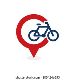 Bike Point Logo Icon Design