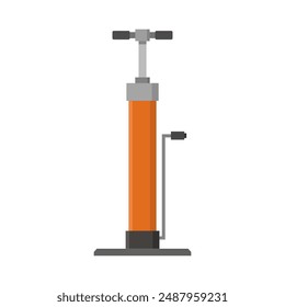 Bike pump icon illustrated in vector