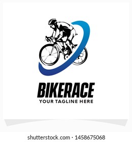 Bike Race Logo Design Template