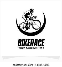 Bike Race Logo Design Template