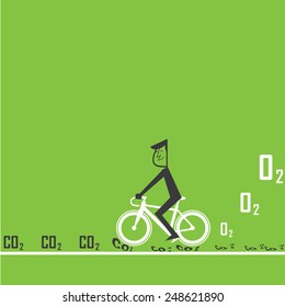 bike reduce CO2