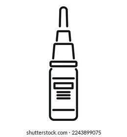 Bike repair glue icon outline vector. Mechanic fix. Service shop