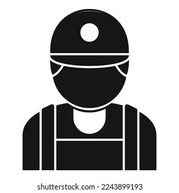 Bike repairman icon simple vector. Fix workshop. Wheel tire