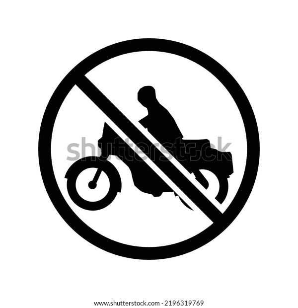 Bike Restriction\
Vector Icon Illustration