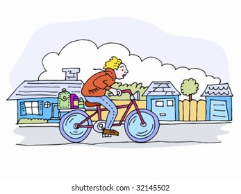 paseo en bicicleta