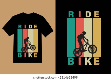bike ride t shirt design, bike ride design, t shirt design, t shirt, Vector enjoy the ride illustration, bike logo template, vector detailed bike logo template.
