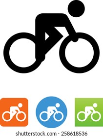 Bike rider icon