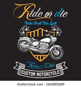 Bike Riders Vector T-Shirt Design