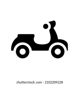 Bike scooter icon.ride (vector illustration)