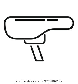 Bike seat icon outline vector. Fix repair. Service shop