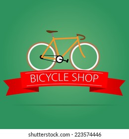 Bike shop icon