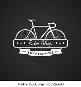 Bike Shop Logo Template,vector 