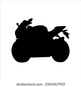 Bike silhouette vector illustration design on white background.