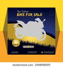 Bike social media post design