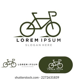 Bike sport logo and symbol vector 