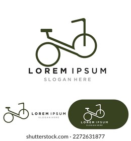 Bike sport logo and symbol vector 