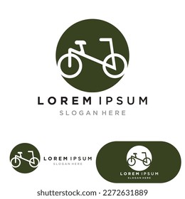 Bike sport logo and symbol vector 