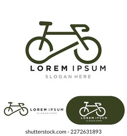 Bike sport logo and symbol vector 