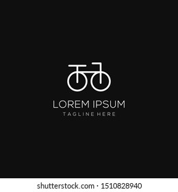 
Bike Sport  logo vector design template .
