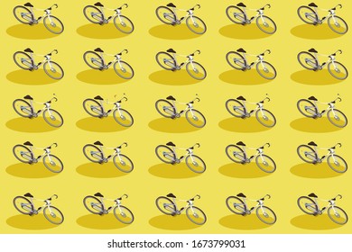bike sport pattern backgraund for textile