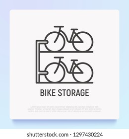 bike wheel clip storage
