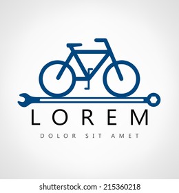 bike symbol - vector illustration