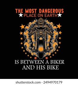 bike t shirt ,bike drive  long time enjy  