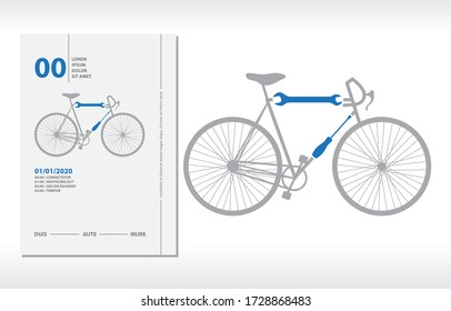 Bikes und Werkzeuge, Vektorflieger