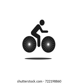 bike trail icon,vector,