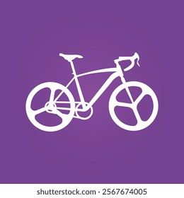 Bike trendy artwork pretty abstract vector illustration colorful valuable design.eps