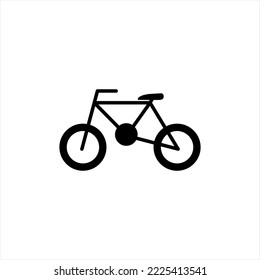 Bike vector for design element contains saddle, foot step, tire, tyre, chain