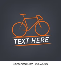 Bike vector icon