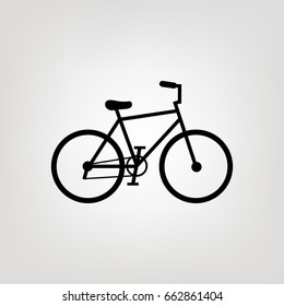 Bike vector icon.