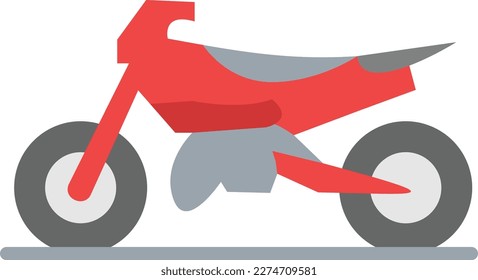 Bike Vector Icon Flat Style