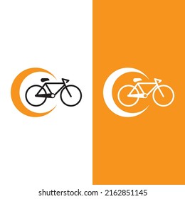 Bike vector icon isolated on white background