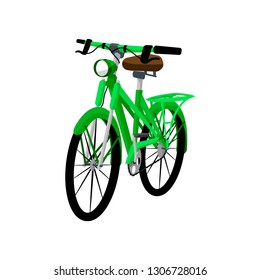 Bike. Vector Illustration.