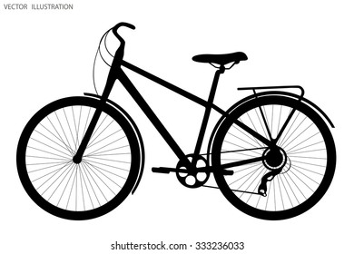 Bike. Vector illustration 