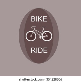 Bike, vector illustration