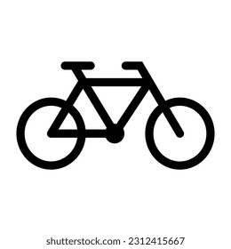 Vector de bicicleta png. ilustración de bicicleta para icono