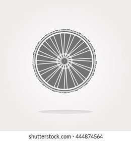 bike Vector wheel Icon. bicycle wheel Icon